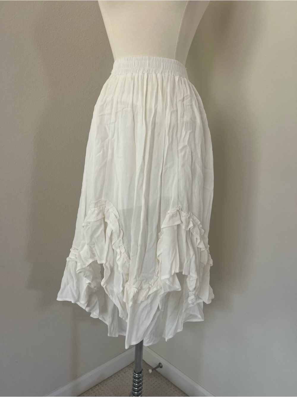 NWT Altard State White Western Skirt S